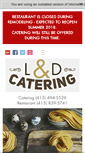 Mobile Screenshot of ldcatering.com